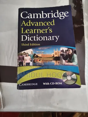 Cambridge Advanced Learner's Dictionary with a free Vocabulary book.