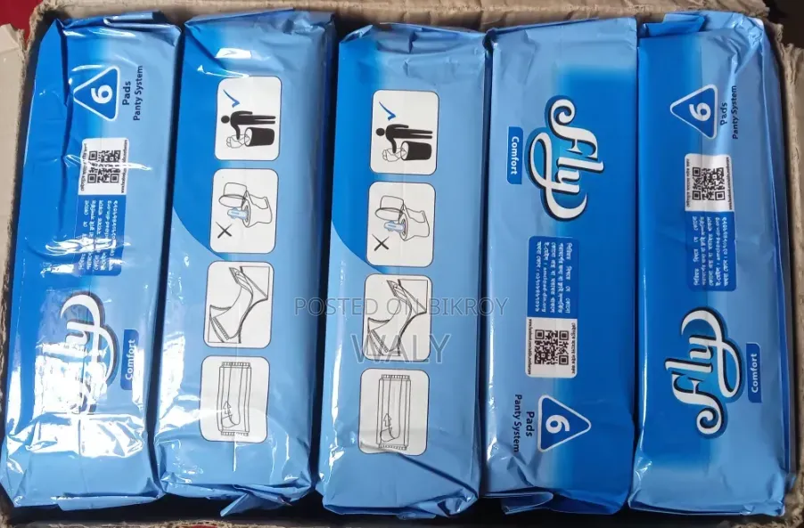 Sanitary Napkin 6 Pieces Per Packet