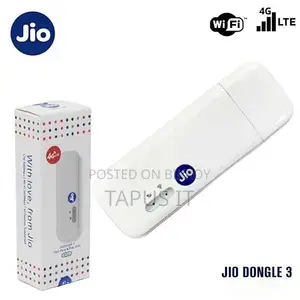 4G Modem With Wi-Fi Router Jio Dongle 3
