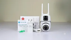 V380 Mini 4MP Dual Lens PTZ WiFi Camera