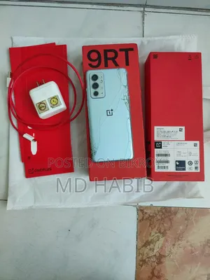 ওয়ানপ্লাস ৯আরটি ৫জি ২৫৬ জিবি সিলভার
