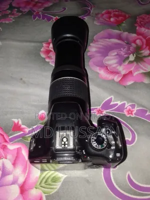 DSLR Camera Canon EOS 550D With 75-300mm Lens