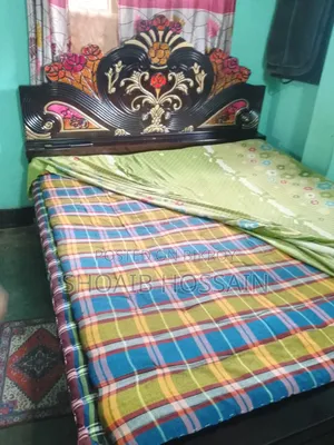 ৬/৭ ফিট বেড জাজিম ও তোষক সহ
