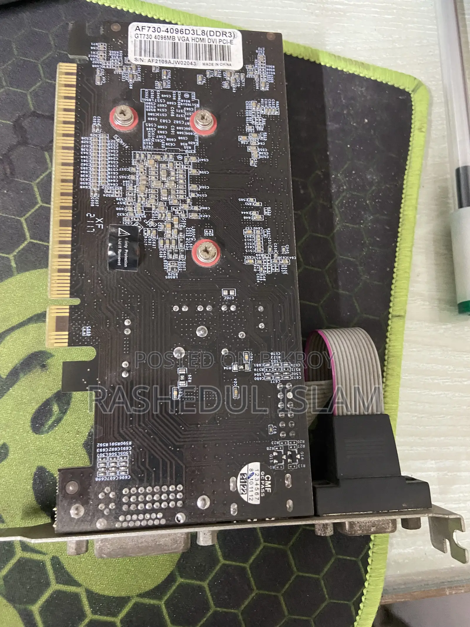 AFOX AF730-4096D3L8 Graphic Card