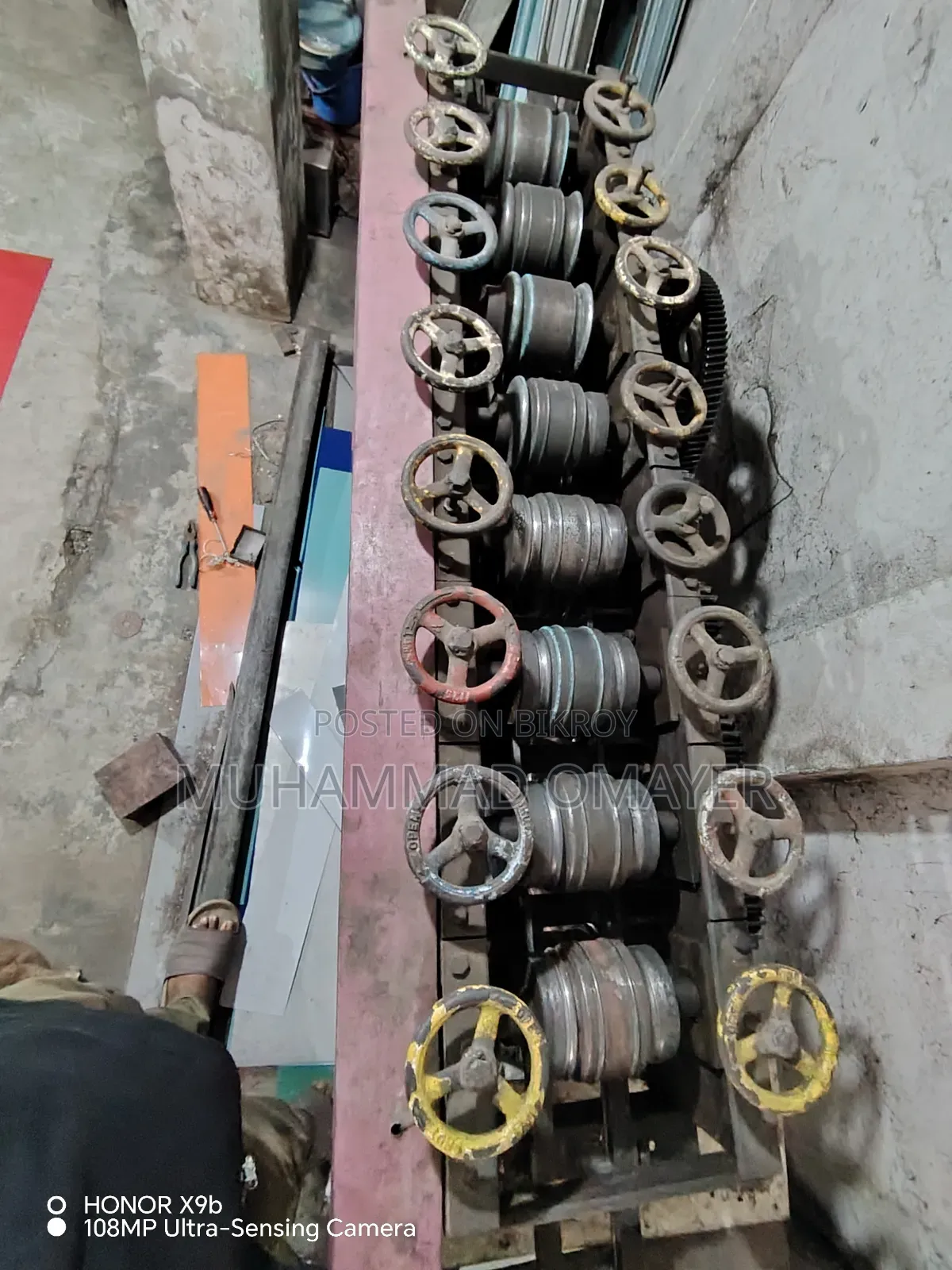 3 inch Bangla and 4 inch box shutter machine with cutting machine will be sold