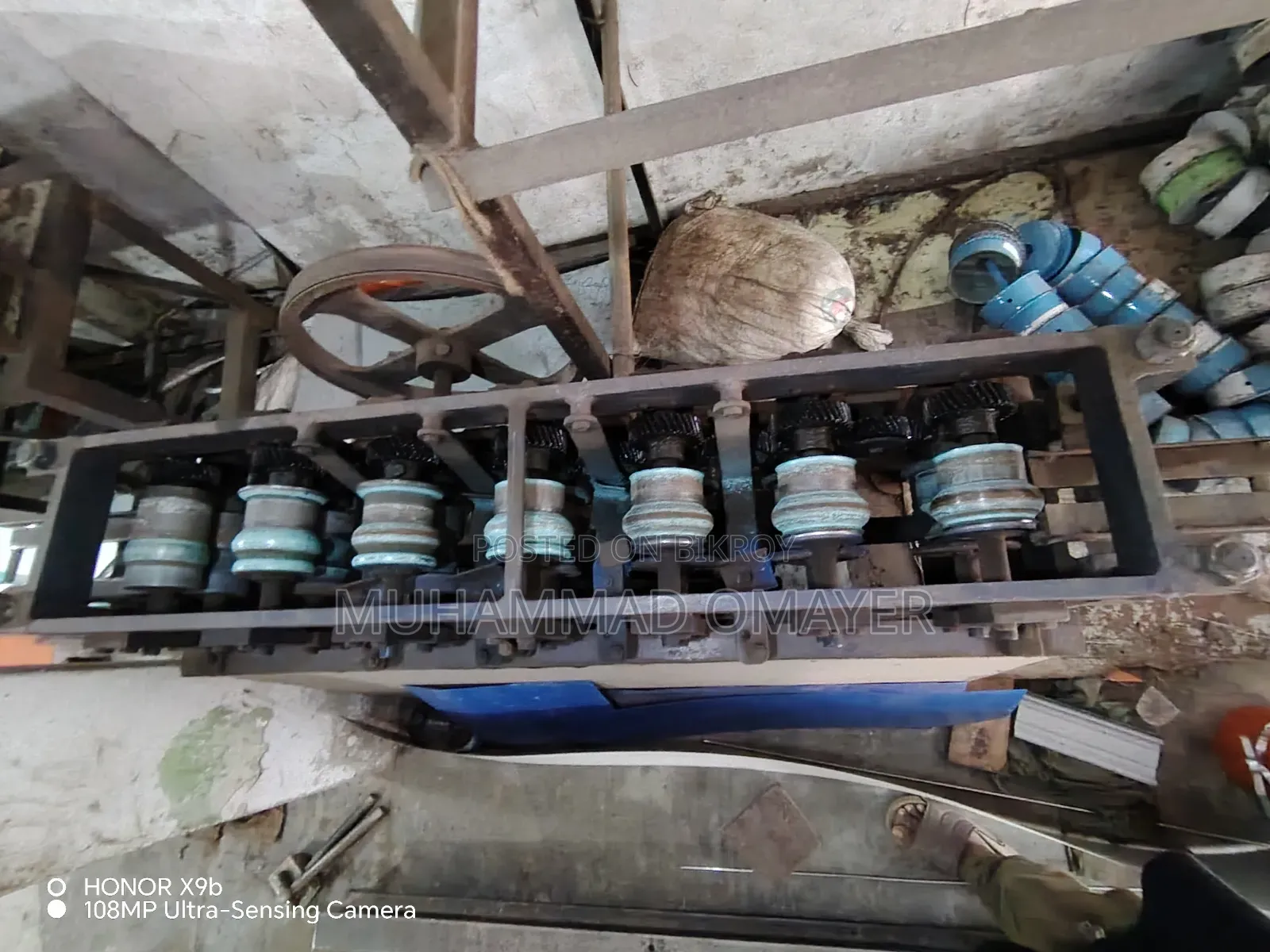 3 inch Bangla and 4 inch box shutter machine with cutting machine will be sold