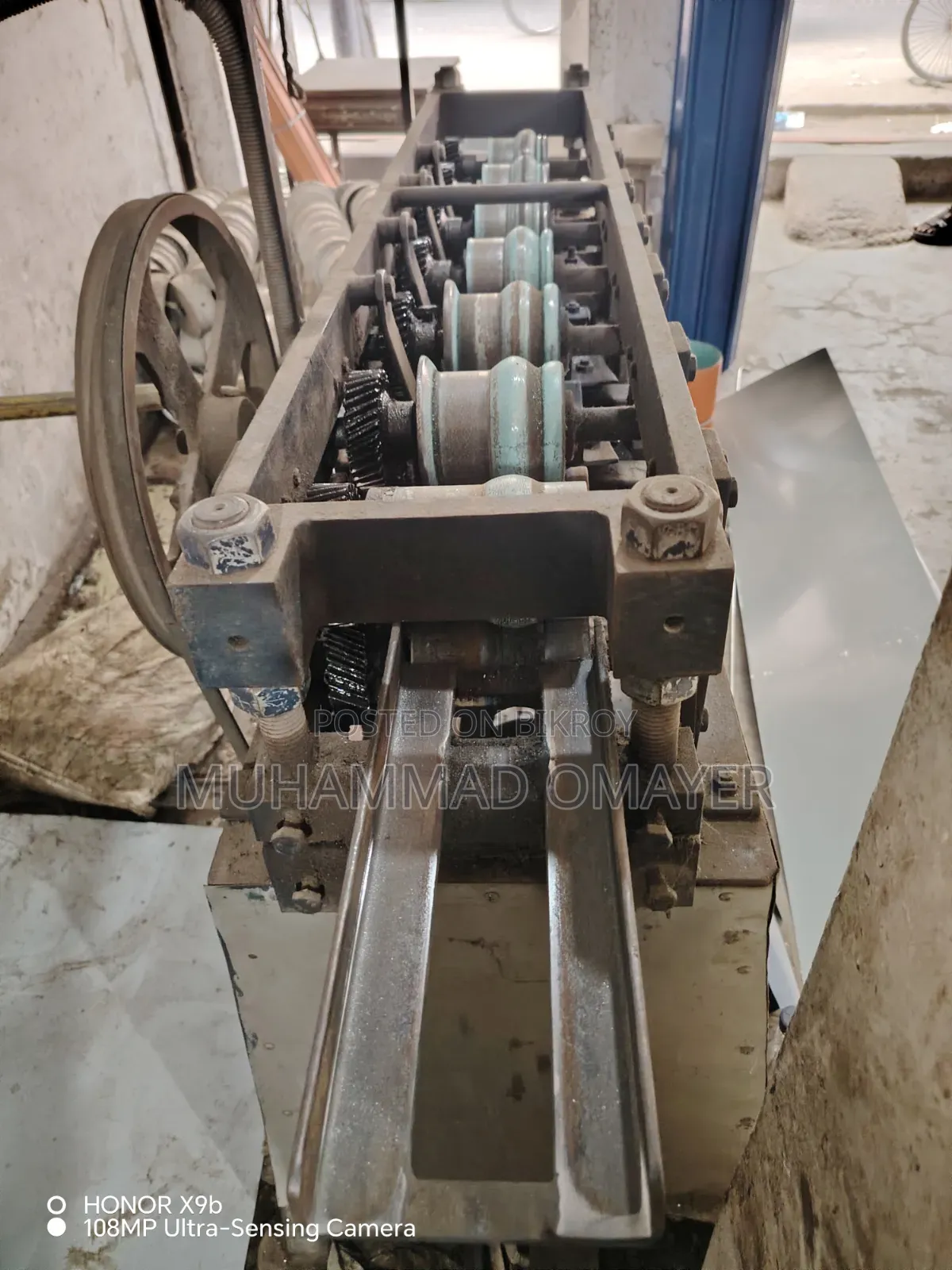 3 inch Bangla and 4 inch box shutter machine with cutting machine will be sold