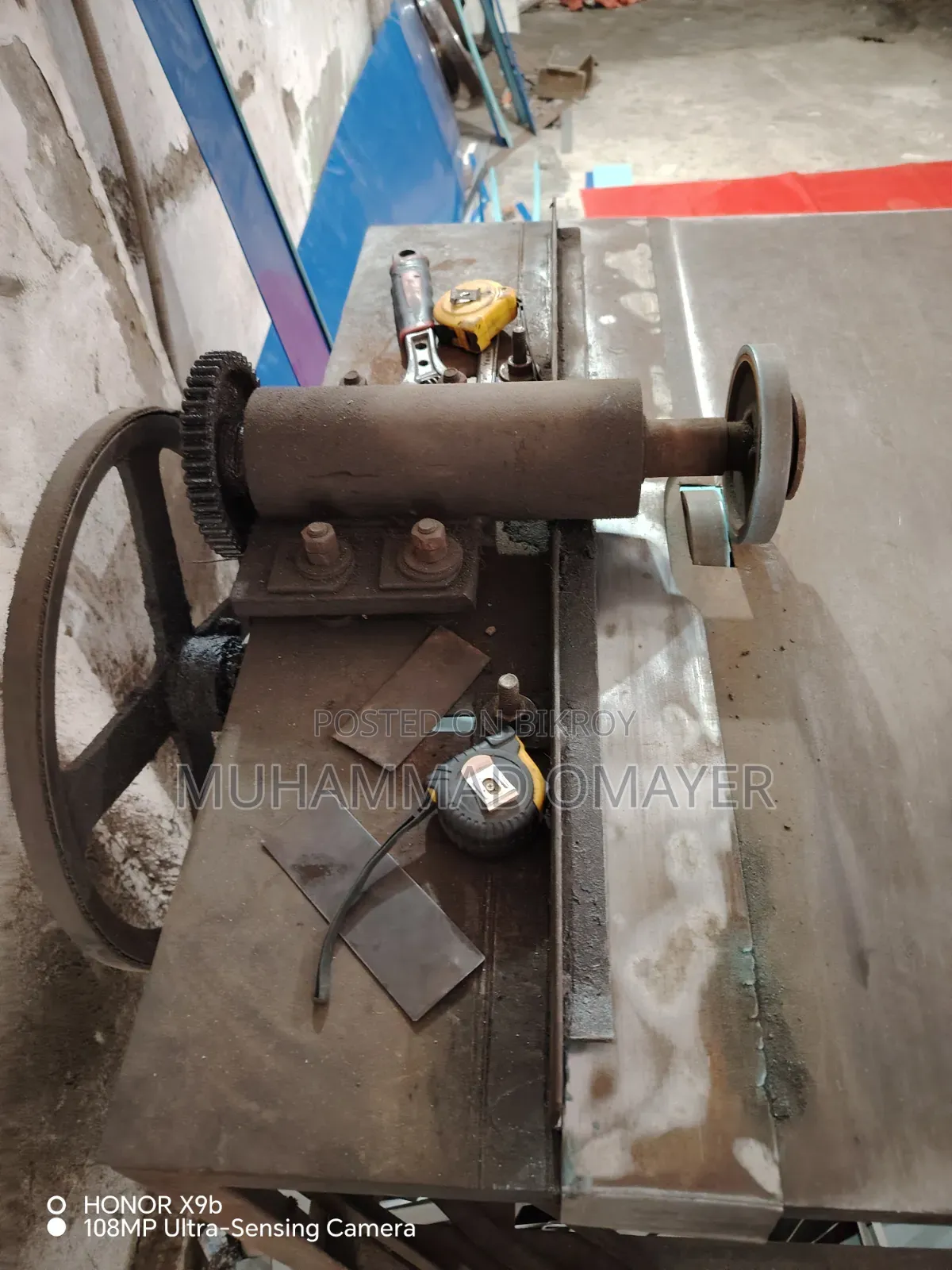 3 inch Bangla and 4 inch box shutter machine with cutting machine will be sold