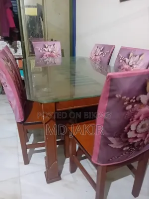 Six Chairs Dining Table