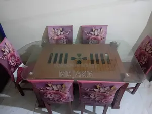 Six Chairs Dining Table