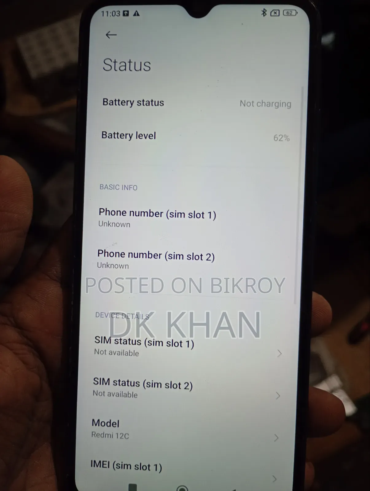 Xiaomi Redmi 12C 128 GB Blue