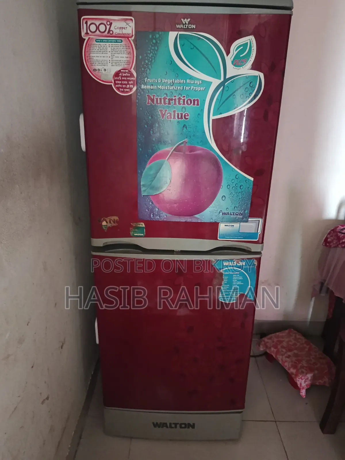 Walton Refrigerator for Sale Urgently