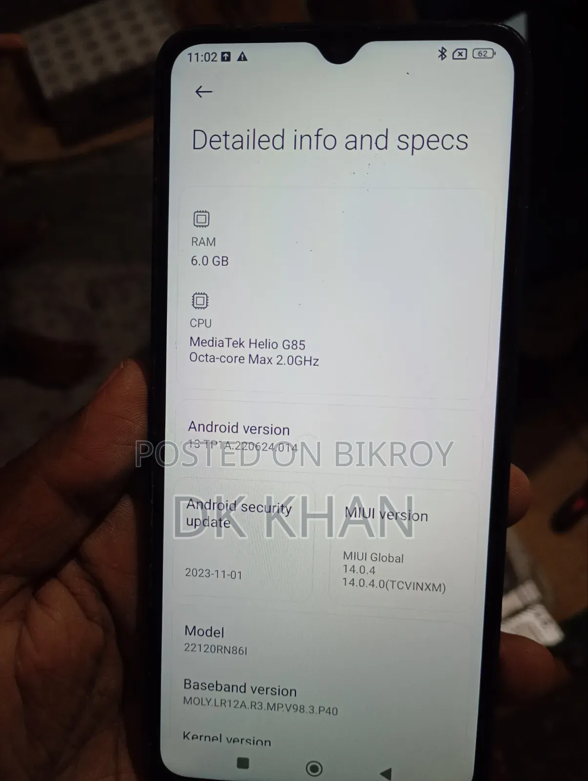 Xiaomi Redmi 12C 128 GB Blue