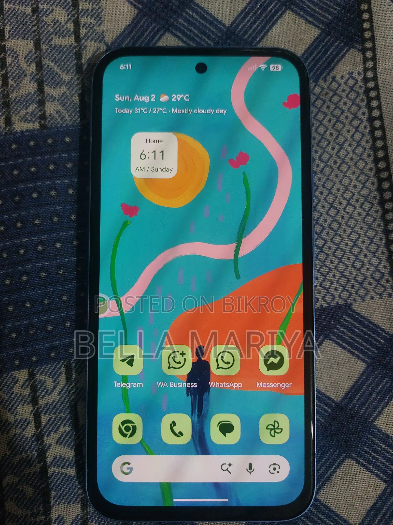 গুগল পিক্সেল ৮এ ১২৮ জিবি ব্লু
