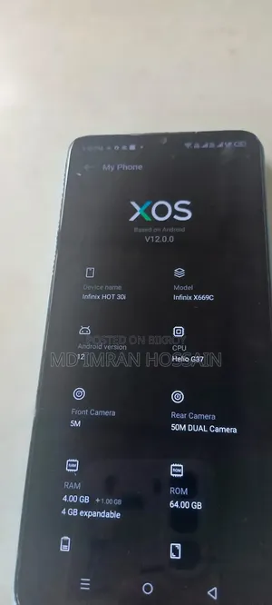 Infinix Hot 30i 128 GB Blue