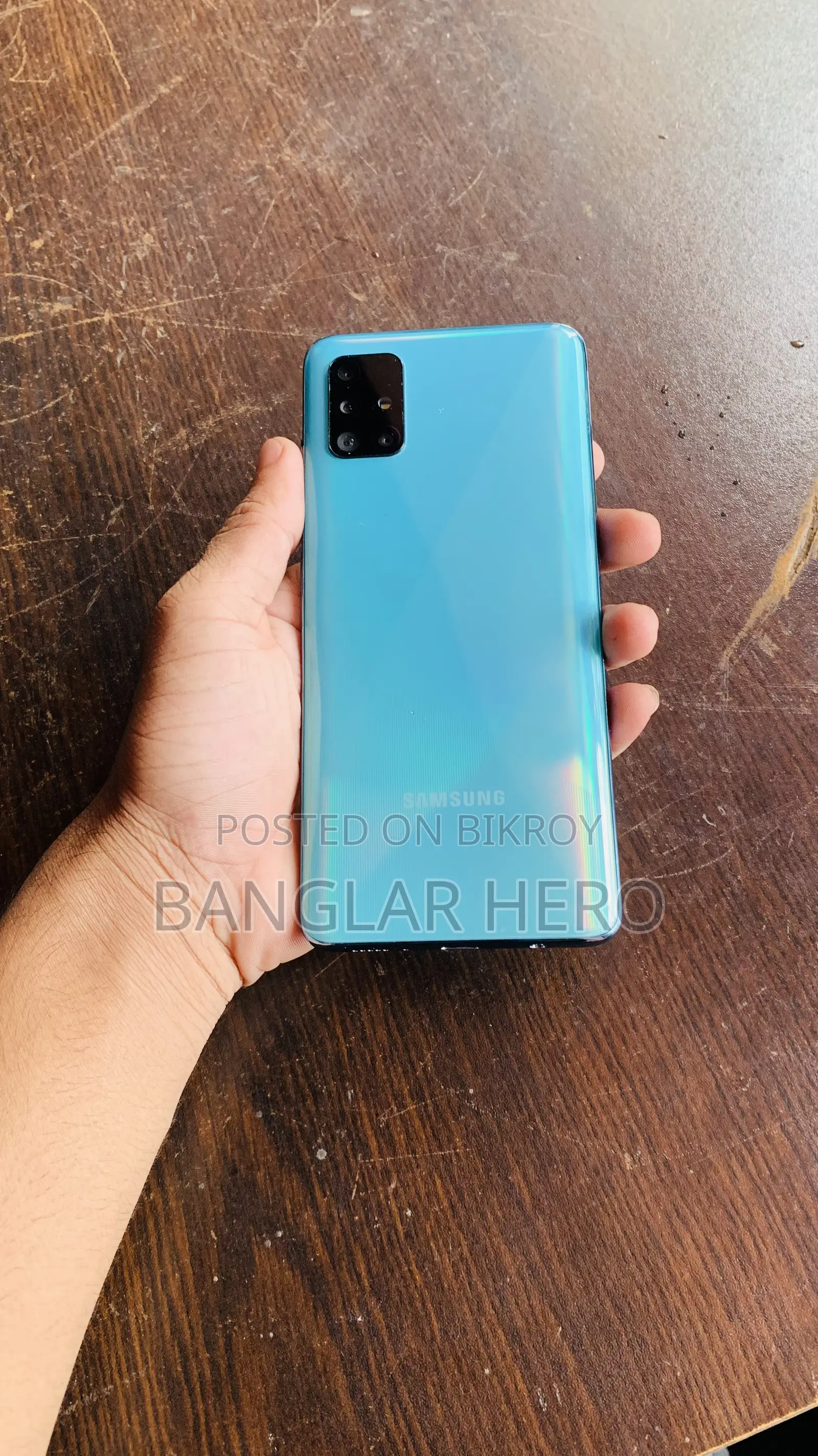স্যামসাং গ্যালাক্সি এ৫১ ১২৮ জিবি নীল