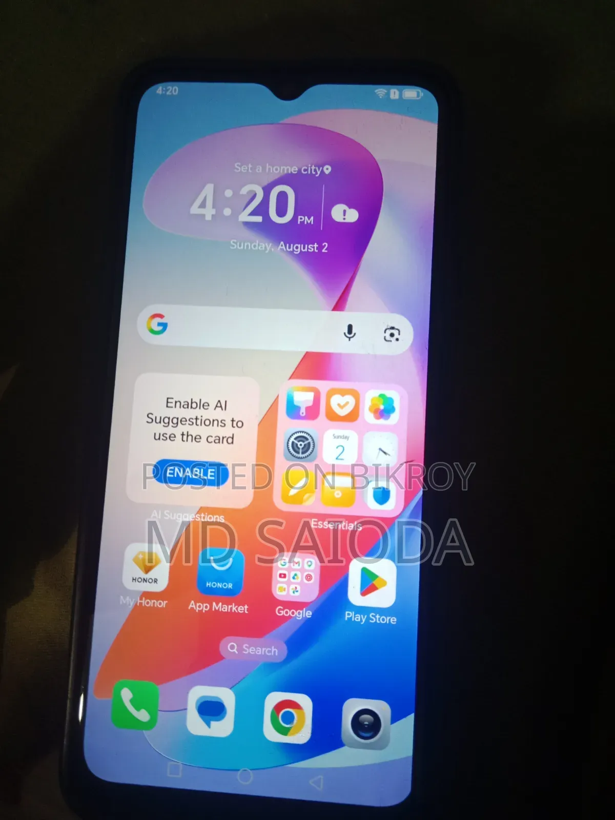 Honor X6a 128 GB Rose Gold