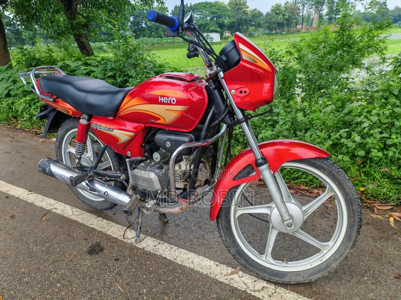 Hero Splendor Plus 2018 Red
