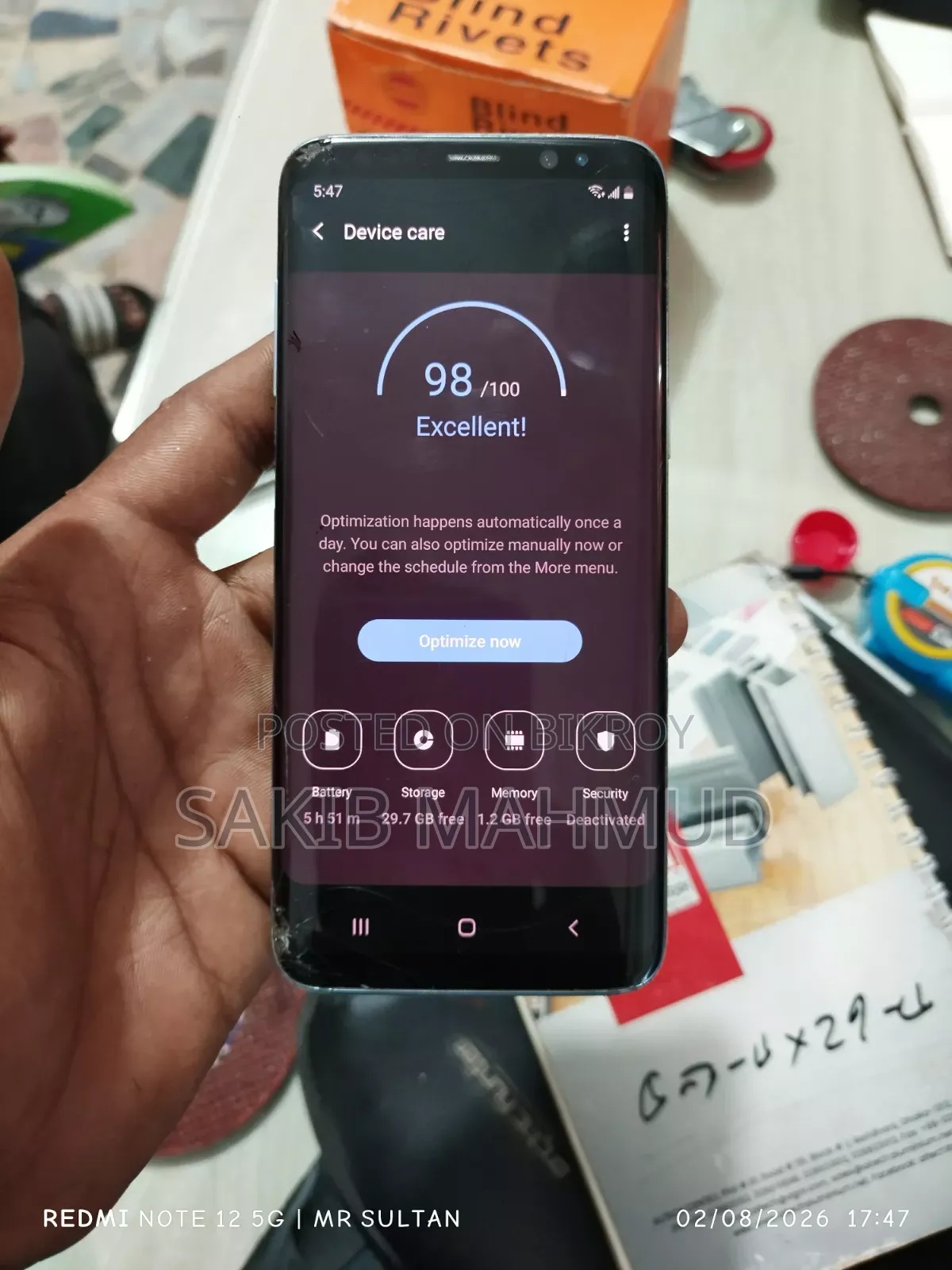 Samsung Galaxy S8 64 GB Blue