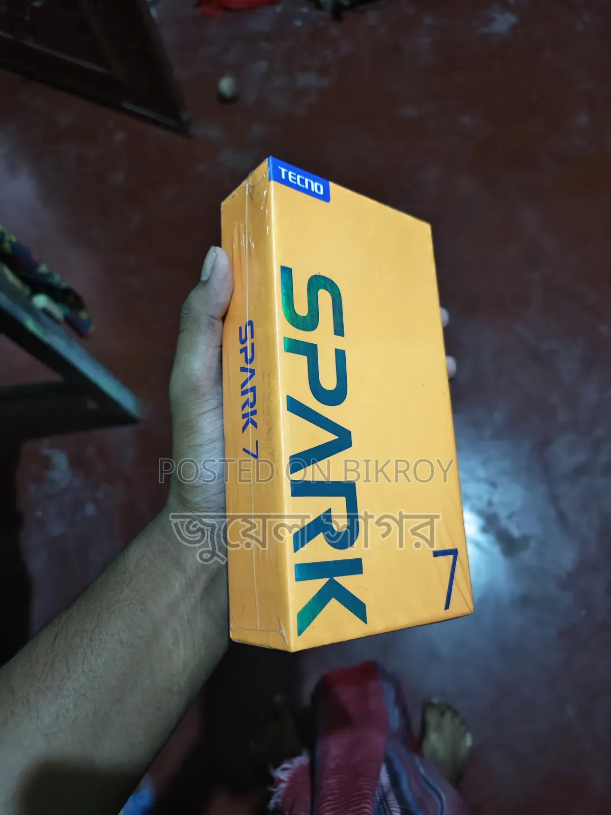টেকনো স্পার্ক ৭ ৬৪ জিবি কালো
