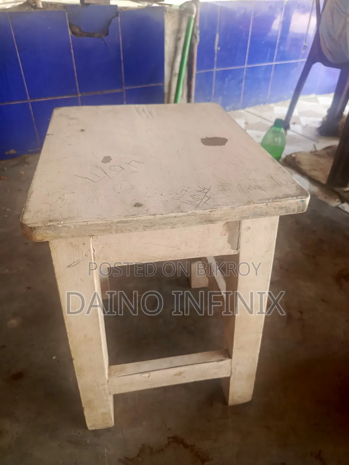 Stool - Made of Gorjon Wood, Very Sturdy and Comfortable