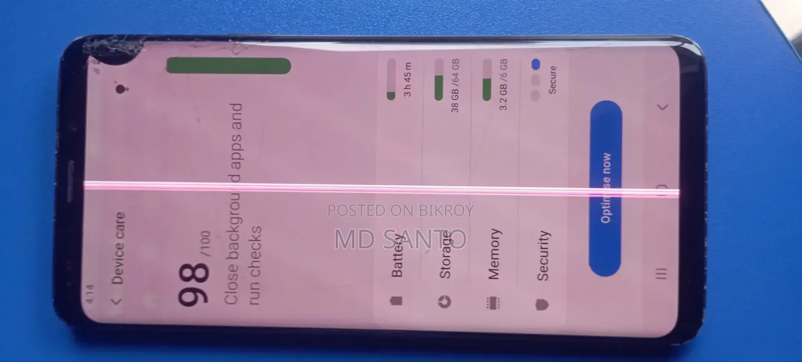 Samsung Galaxy S9 Plus 64 GB Black