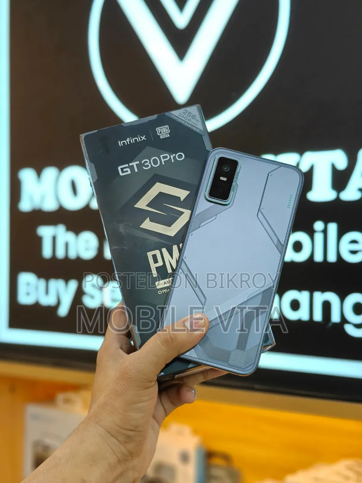 Infinix GT 30 Pro 256 GB Black