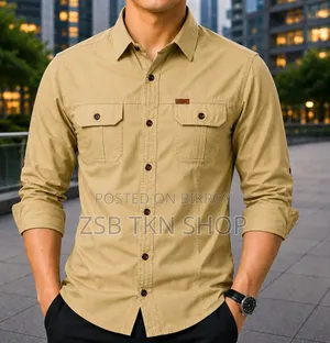 Stylish Full Sleeve Panel Shirt