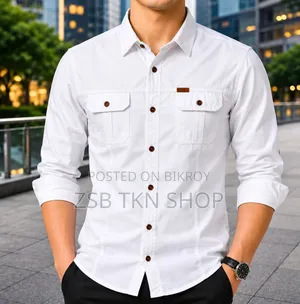 Stylish Full Sleeve Panel Shirt