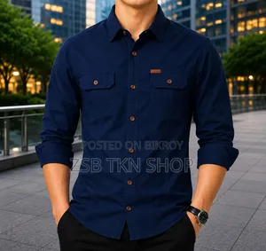 Stylish Full Sleeve Panel Shirt