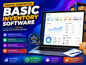 Monthly Subscription Basic Inventory Software