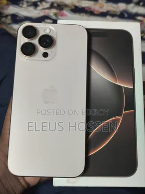 অ্যাপল আইফোন ১৬ প্রো ম্যাক্স ১ টিবি গোল্ড