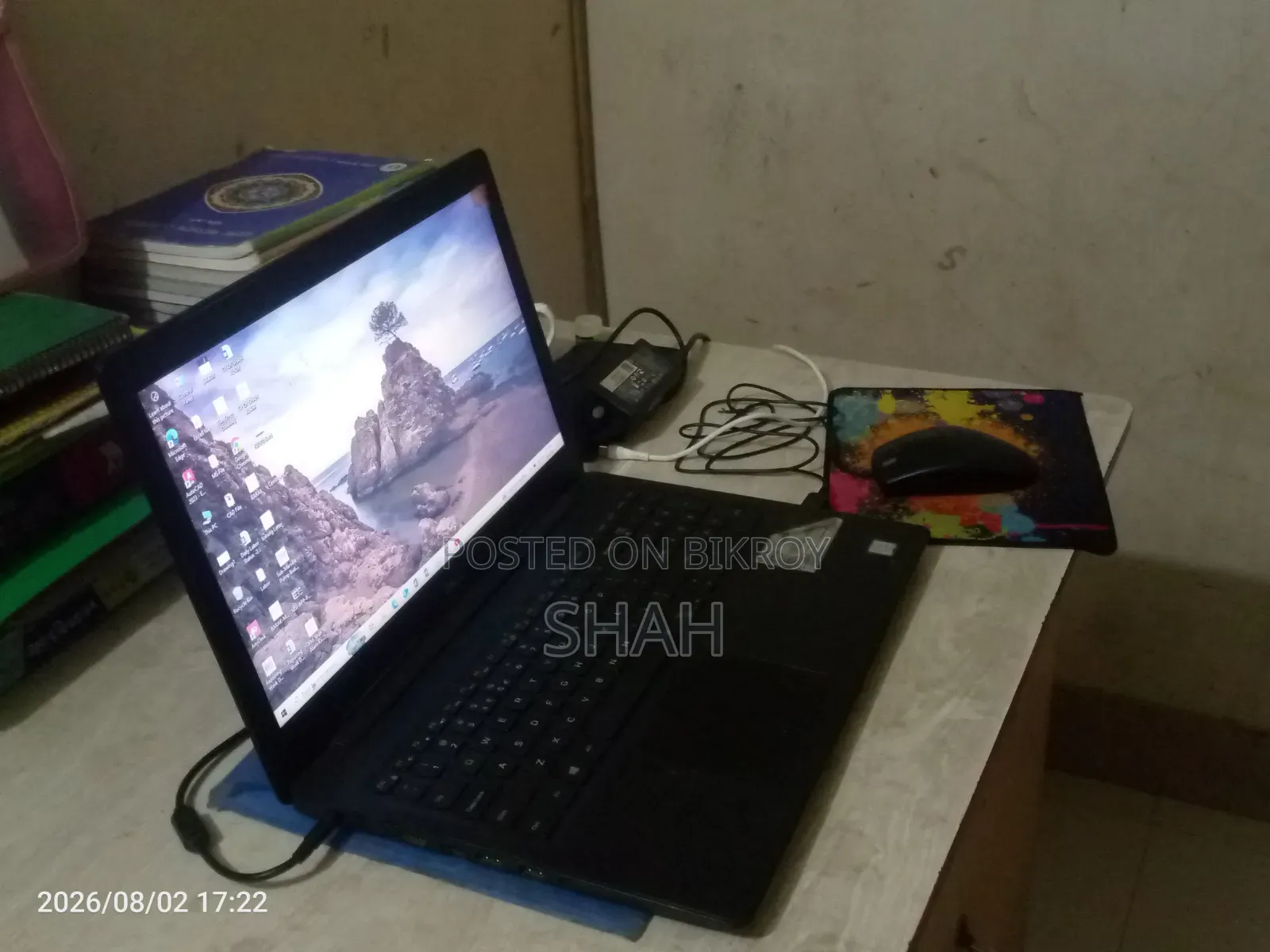 ল্যাপটপ ডেল ইন্সপায়রণ ১৫ ৩৫৮১ ১২জিবি ইন্টেল কোর আই ৩ এইচডিডি ২৫৬জিবি