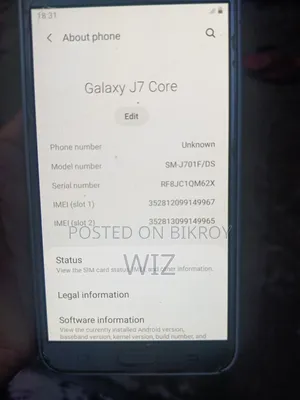 Samsung Galaxy J7 Core 16 GB