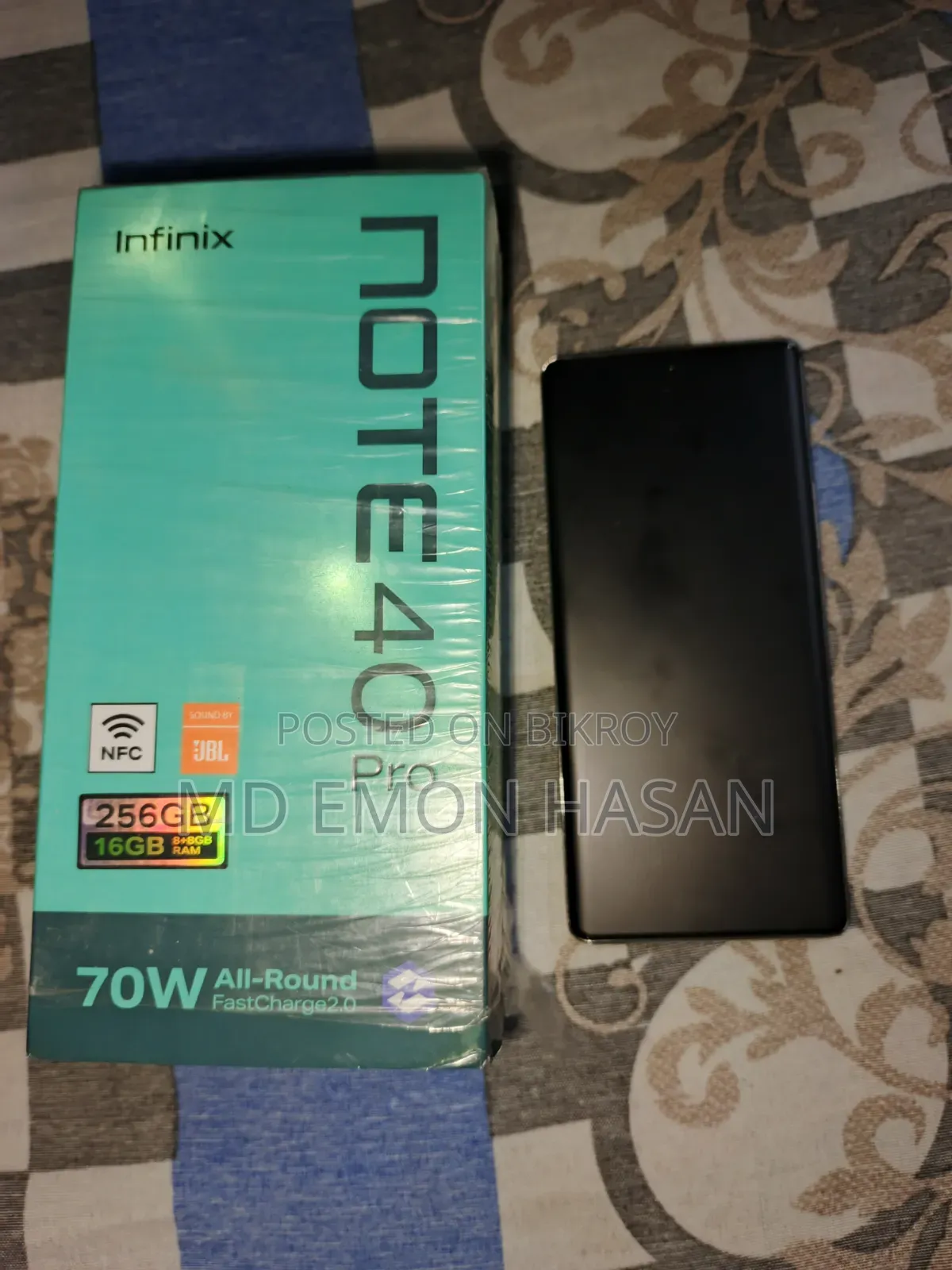 ইনফিনিক্স নোট ৪০ প্রো ২৫৬ জিবি গ্রিন