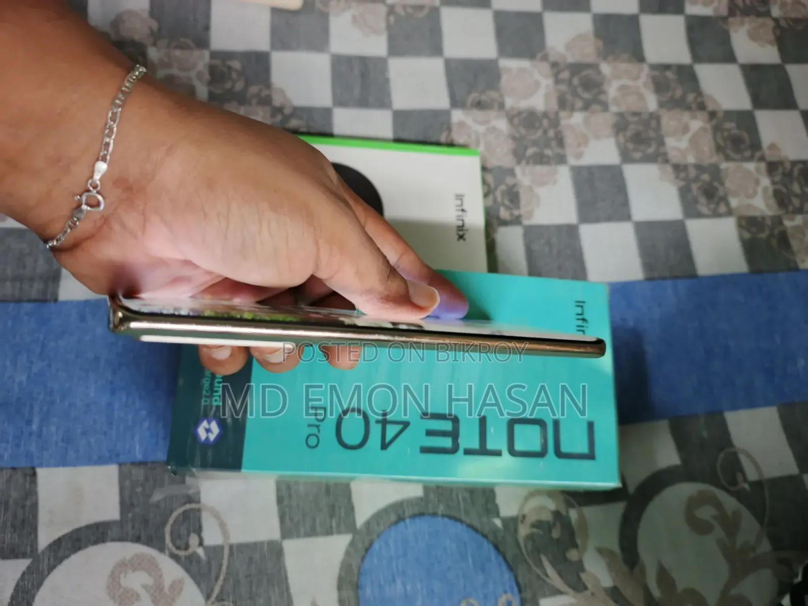 ইনফিনিক্স নোট ৪০ প্রো ২৫৬ জিবি গ্রিন