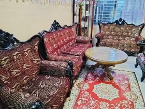 সেগুন কাঠের সোফা