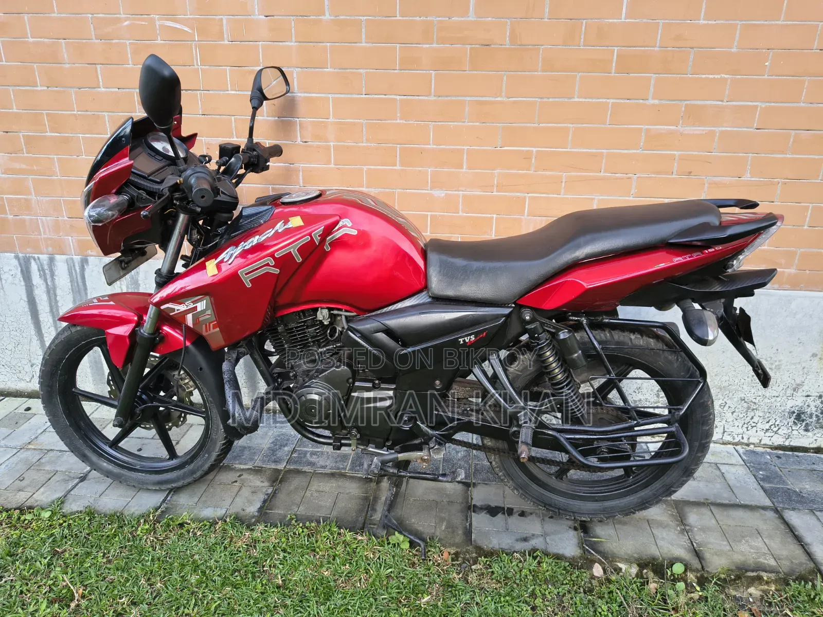 TVS Apache RTR 160 4V 2016 Red