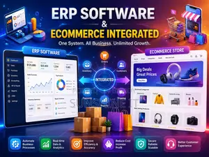 ERP Software Ecommerce Integrated