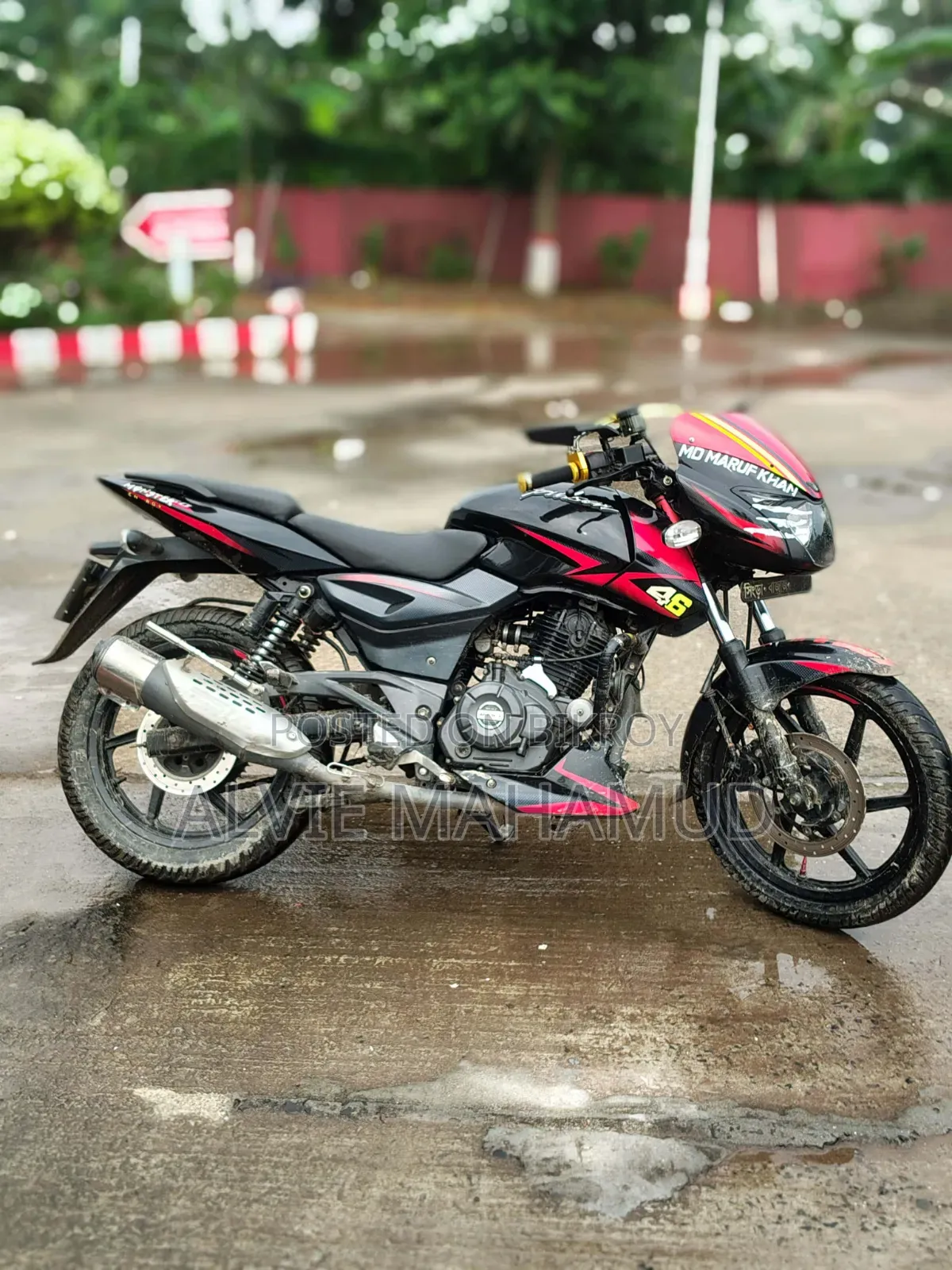 নিউ বাজাজ পালসার ১৫০ ২০১৯ ব্ল্যাক