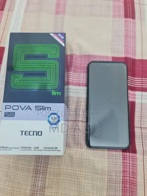 নিউ টেকনো পোভা স্লিম ৫জি ২৫৬ জিবি ব্ল্যাক