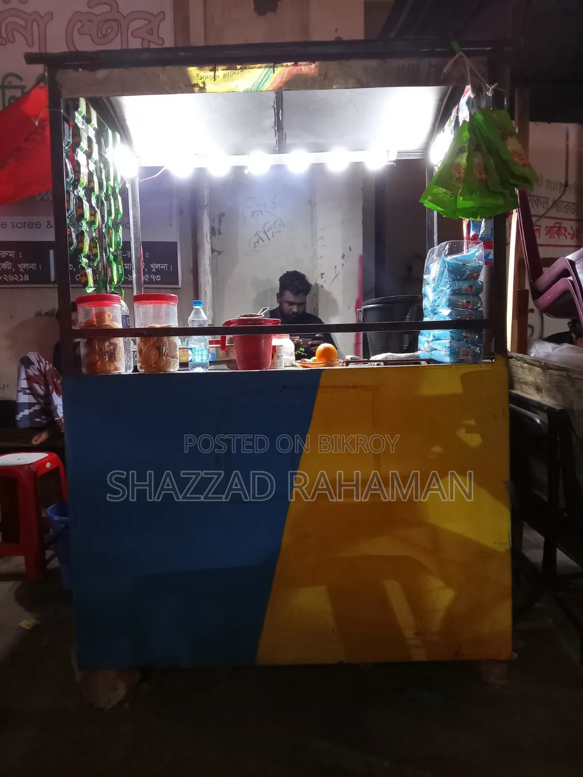 ফুড কার্ট বিক্রি হবে ফুল সেটআপ সহ