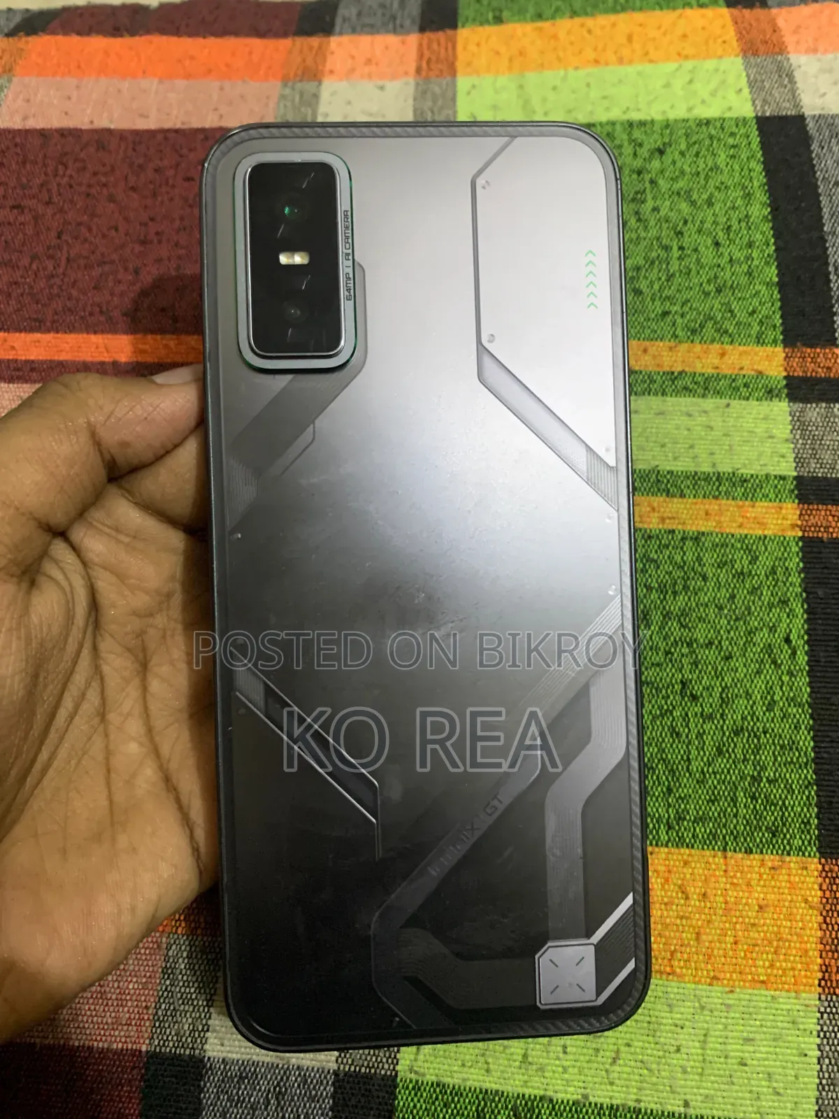 ইনফিনিক্স জিটি ৩০ ৫জি ২৫৬ জিবি ব্ল্যাক