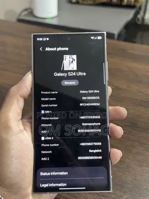 Samsung Galaxy S24 Ultra 256 GB Gray