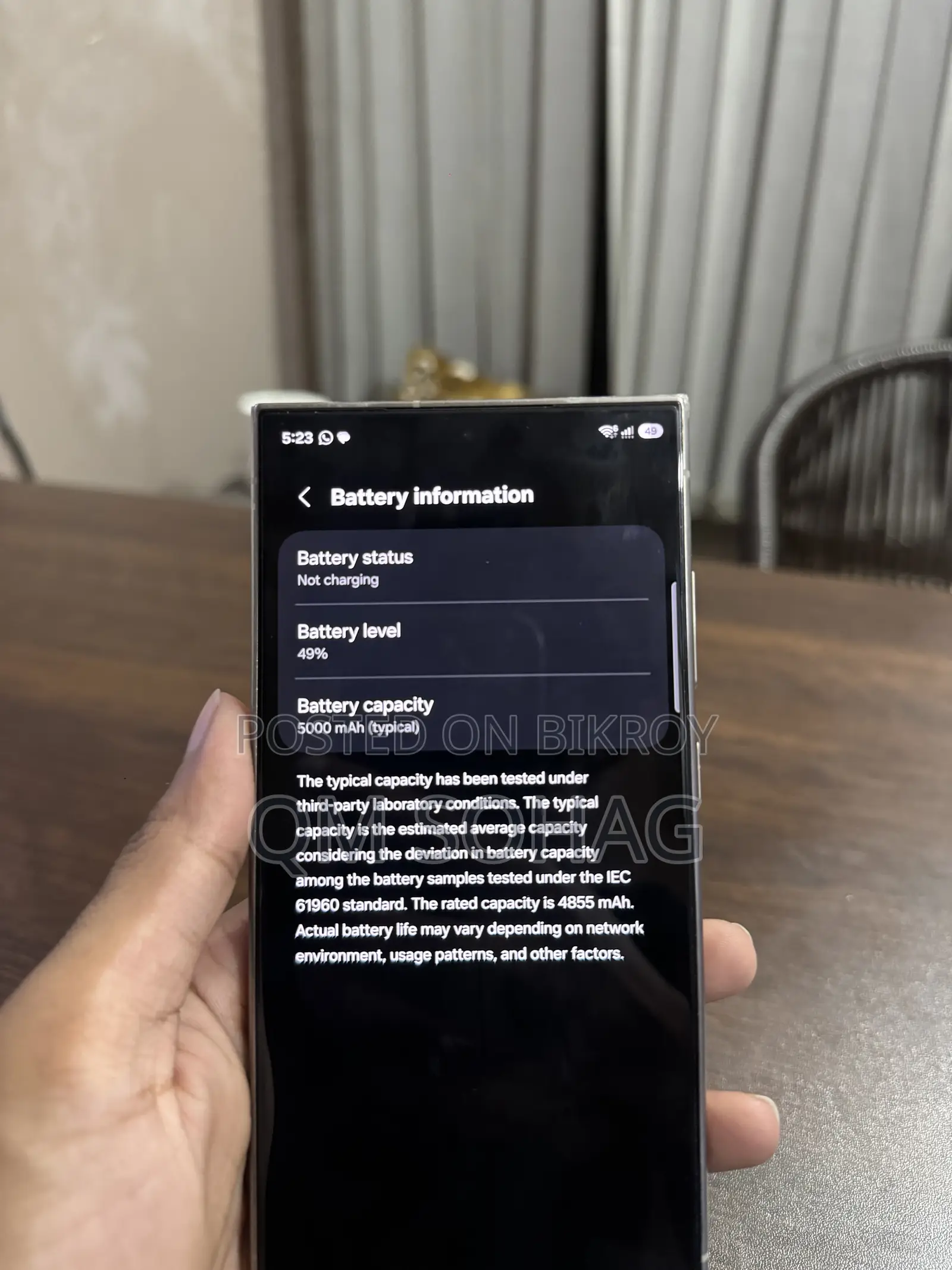 Samsung Galaxy S24 Ultra 256 GB Gray