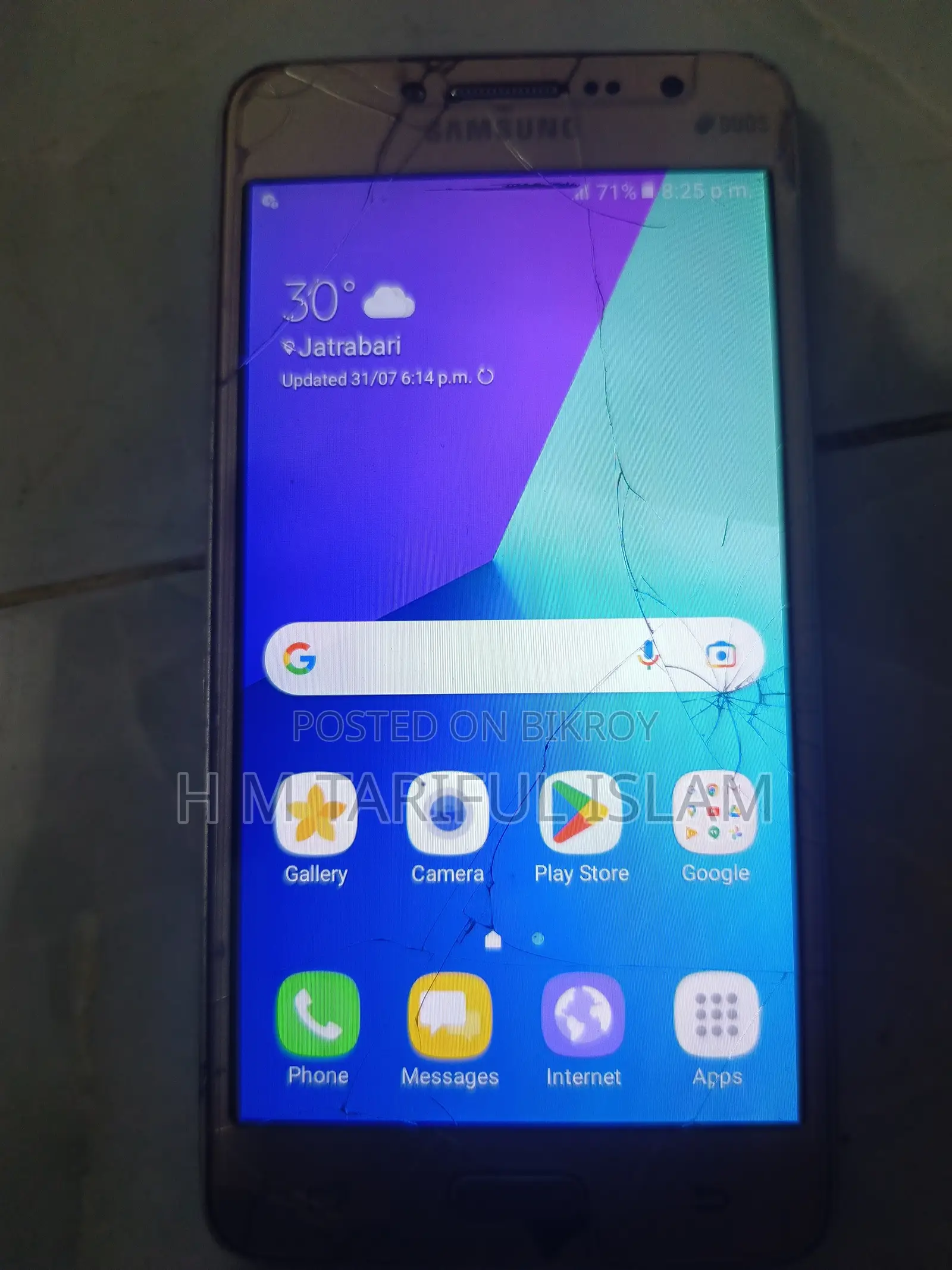 Samsung Galaxy Grand Prime 8 GB Gold