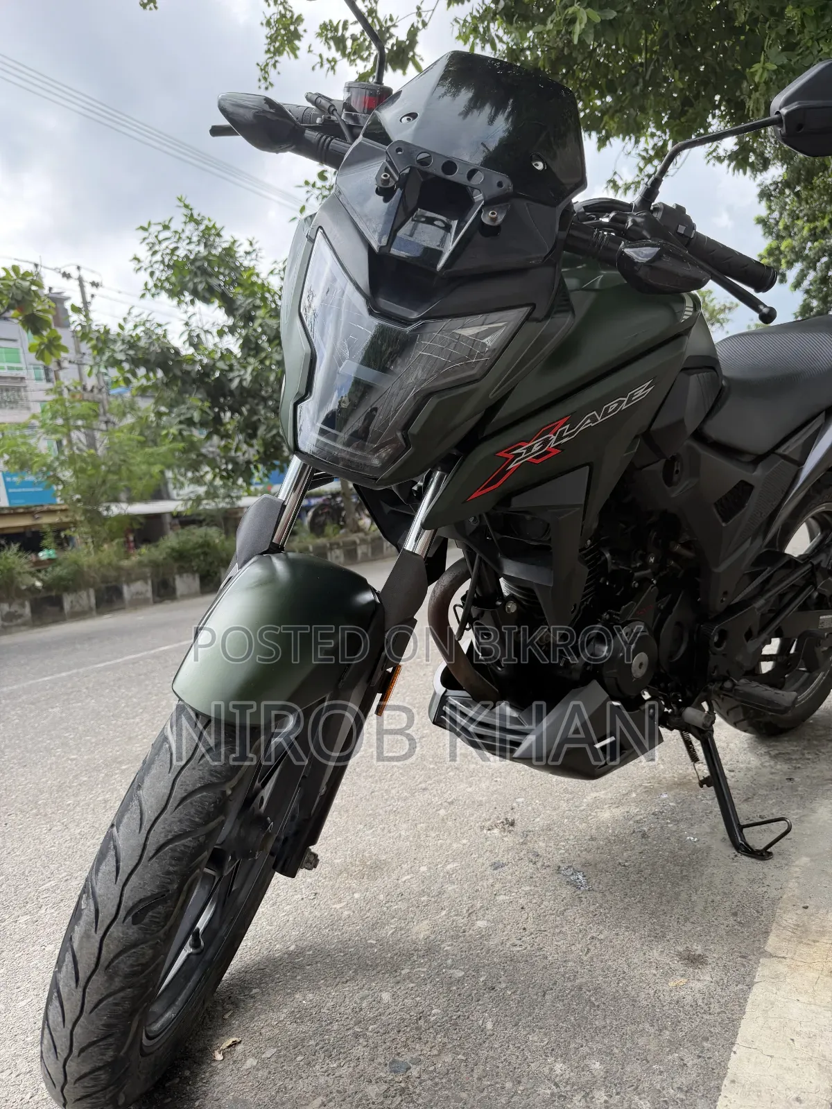 হোন্ডা এক্স-ব্লেড ১৬০ ২০২১ গ্রিন