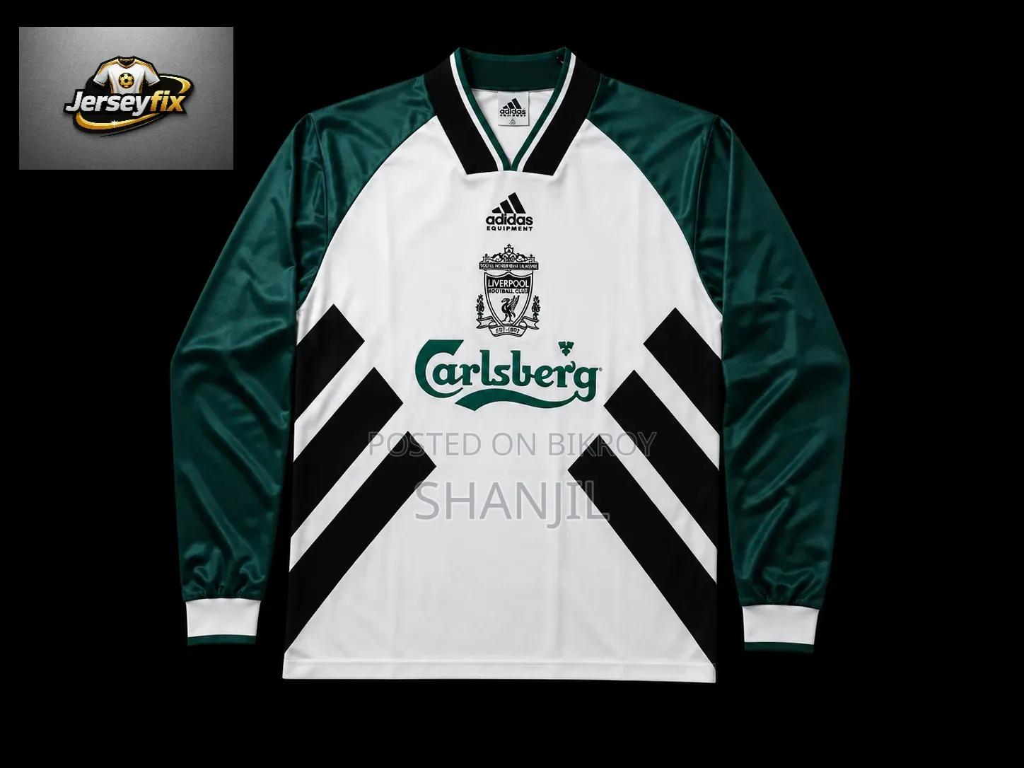 Liverpool 1993 - 1995 Away Retro Jersey. Price : 549 Tk