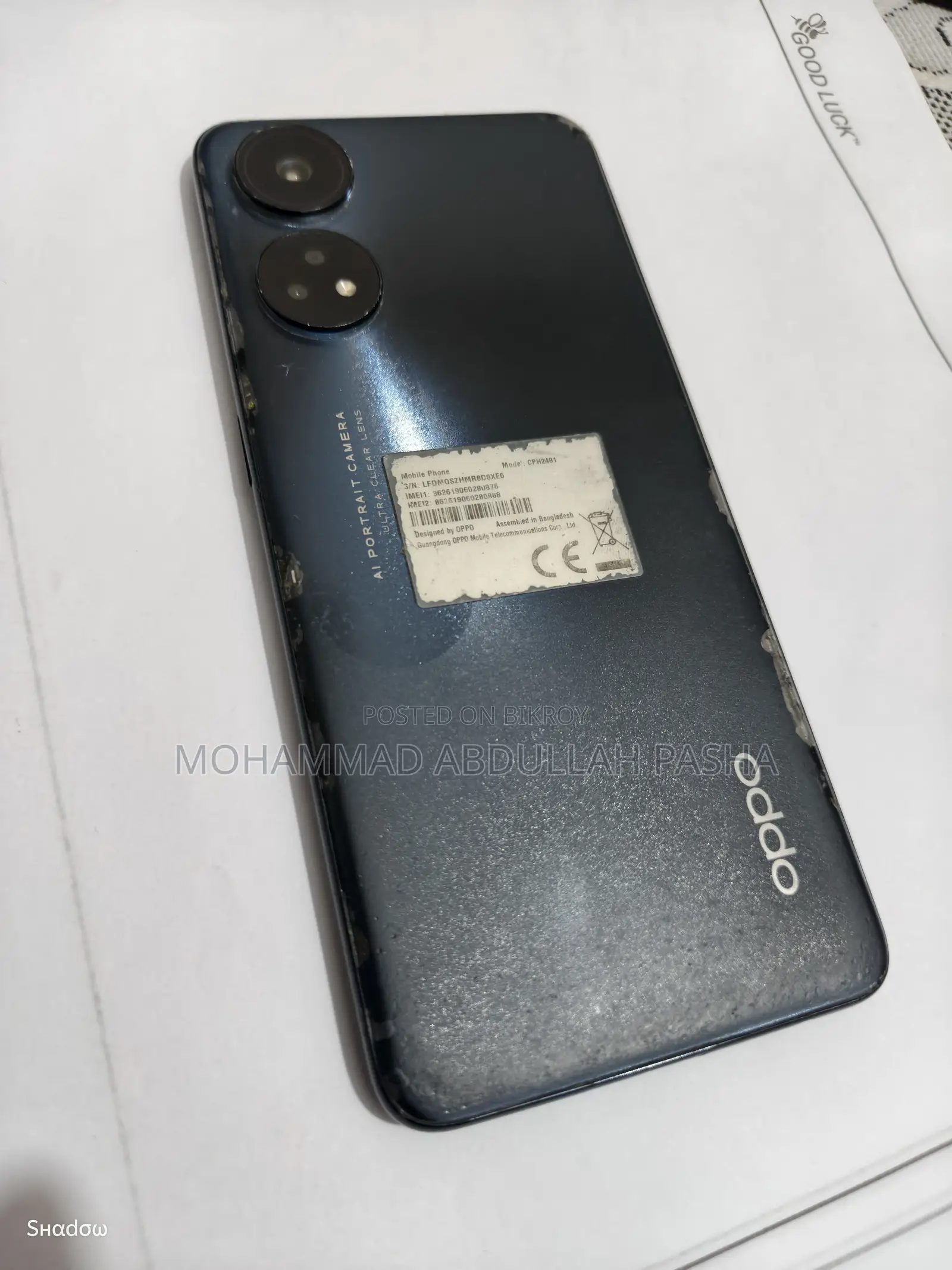 Oppo Reno8 T 128 GB Black