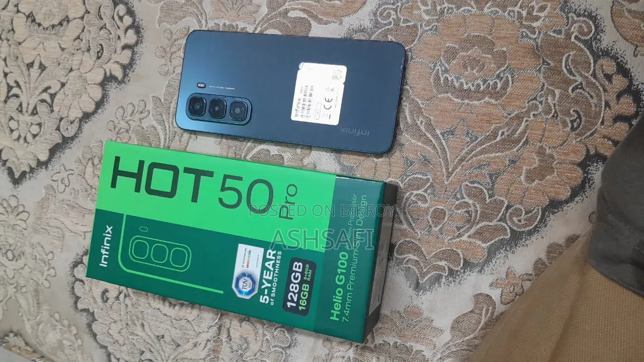 Infinix Hot 50 Pro 256 GB Black